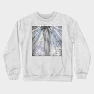 Angels wings and light Crewneck Sweatshirt